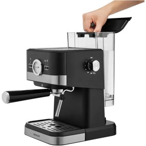 Sencor macchina espresso leva 1050W/230V nero/cromo opaco