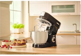 Sencor - Robot da cucina con ciotola in acciaio inox 1000 W/230 V nero