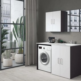 Lavatoio per bucato in resina bianco Desi vasca destra L141 P68 p68 cm