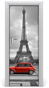 Rivestimento Per Porta Eiffel Tower Auto 75x205 cm