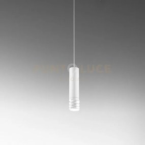 Emily s - sospensione colore bianco 1 luce altezza regolabile attac...