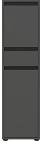 Mobile bagno alto e stretto color antracite 33x121 cm Lemont - Germania