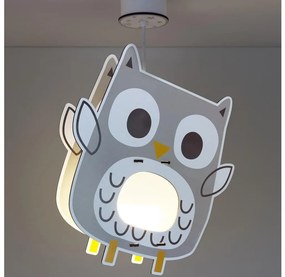 Dalber 63397 - Lampadario per bambini OWL 1xE27/15W/230V