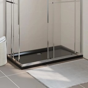 Piatto Doccia İn Abs Rettangolare Nero 70x120 Cm /