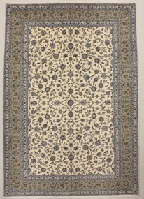 Kashan Tappeto 360x250 (Iran) Annodato A Mano