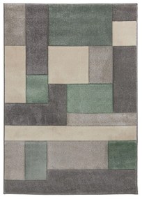 Tappeto verde/grigio 80x150 cm - Flair Rugs