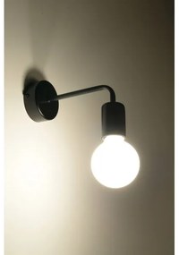 Applique DUOMO 1xE27/60W/230V nero