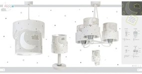 Dalber 61235E - LED Lampada piccola con spina integrata MOON 1xE14/0,5W/230V