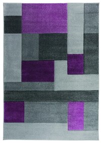 Tappeto viola/grigio 80x150 cm Cosmos - Flair Rugs
