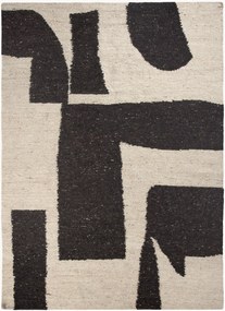 Tappeto in lana a pelo corto tessuto a mano Piece