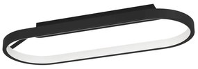 Plafoniera LED Codriales nero IP20 bianco caldo, 4000 lumen EGLO