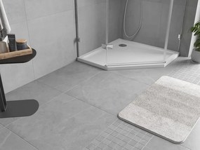 Mexen Flow piatto doccia pentagonale slim 80 x 80 cm, bianco lucido - 46P108080
