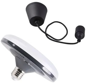 LED Lampada a sospensione KIKI 1xE27/10W/230V nero