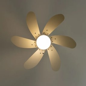 ZEVENTI - Ventilatore da soffitto FAMARA 1xE14/60W/230V bianco