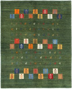Gabbeh Tappeto 190 x 160 (Iran) Annodato A Mano