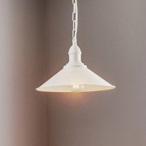 Argon Lampada a sospensione Elmo, 1 luce, bianco