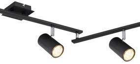 Globo 57910-6B - Faretto ROBBY 6xGU10/35W/230V nero