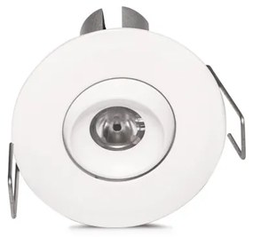 tech-LAMP -  Agnis 1,7W FA Round  - Faretto da incasso rotondo orientabile 1,7W