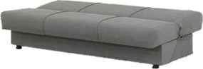 Divano Letto 3 Posti 190x81x90 Con Contenitore Cosy Lumos Grigio