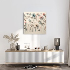 Quadro su tela – Fiorellini di prato in stile romantico
