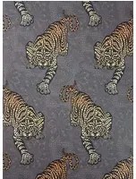 Matthew Williamson Carta da parati Tyger Tyger - Cacao/ Marigold