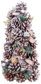 Albero di Natale Multicolore Plastica Foam Ananas 18 x 18 x 30 cm