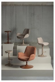 Poltrona arancione con altezza del sedile regolabile Marten – WOOOD