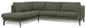 Divano angolare verde scuro (angolo sinistro) Gomero - Scandic