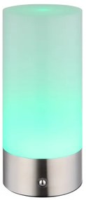 Globo 21040RGB - Lampada da tavolo LED RGB touch ricaricabile LEX 1,8W/5V 1500mA