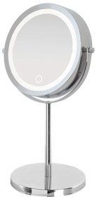 Specchio makeup da Appoggio con Luce LED Tasto Touch ON/OFF