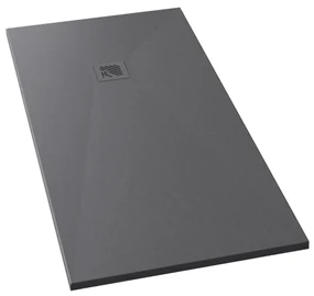 Piatto Doccia 80x120 Effetto Pietra Korzilius "Stone" Cemento Opaco