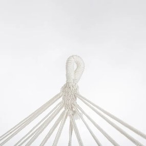 Amaca Da Esterno Relax 100x200 Bianco-Salvia A Righe Bizzotto