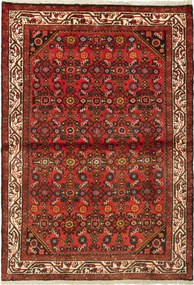 Hamedan Tappeto 150x110 (Iran) Annodato A Mano