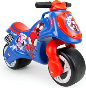 Moto Cavalcabile per Bambini 69x28x49 cm Primi Passi Neox Marvel Spider-Man...