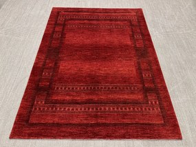 Loribaft Tappeto 180 x 240 Rosso (Iran) Annodato A Mano