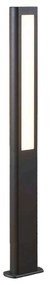Lucande Lampioncino a LED Mhairi grigio scuro, 100 cm
