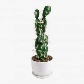 Cactus Opuntia artificiale 41 cm ↑41 cm - Sklum