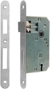 BONAITI Patent serratura quadro 8 mm interasse 70 mm grigio 50 bordo tondo