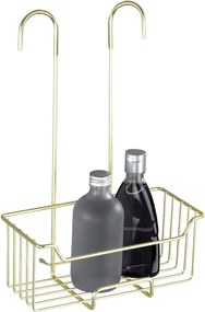 Mensola da bagno sospesa in acciaio inox color oro Milo - Wenko