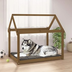 Cuccia Per Cani Ambra 111x80x100 Cm İn Legno Massello Di Pino /