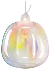 Oblò Lampada a Sospensione Small 2700K Rainbow/Bianco - Lodes