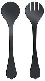 Set posate insalata Bon Ton nero Iplex