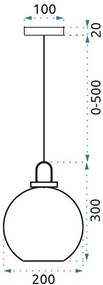 Lampada  APP626-1CP