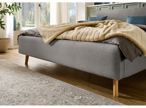 Letto singolo imbottito grigio rete non inclusa 120x200 cm Mattis – Meise Möbel