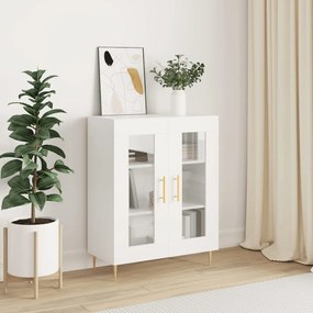 Credenza Bianca 69,5x34x90 Cm İn Legno Multistrato /