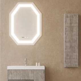 Colonna per mobile bagno PORTOFINO 1 anta P 16 x L 33.7 x H 139 cm grigio antico