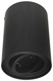 Plafoniera CORONA 1xGU10/30W/230V nera