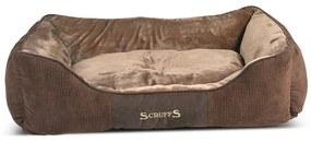 Letto per cani in peluche marrone 70x90 cm Scruffs Chester XL - Plaček Pet Products