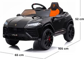 Macchina Elettrica per Bambini 12V con Licenza Lamborghini Urus Nera...