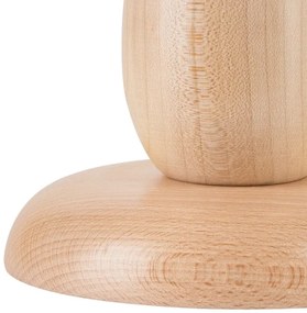 Lampada da tavolo PERA 1xE27/60W/230V beige/faggio